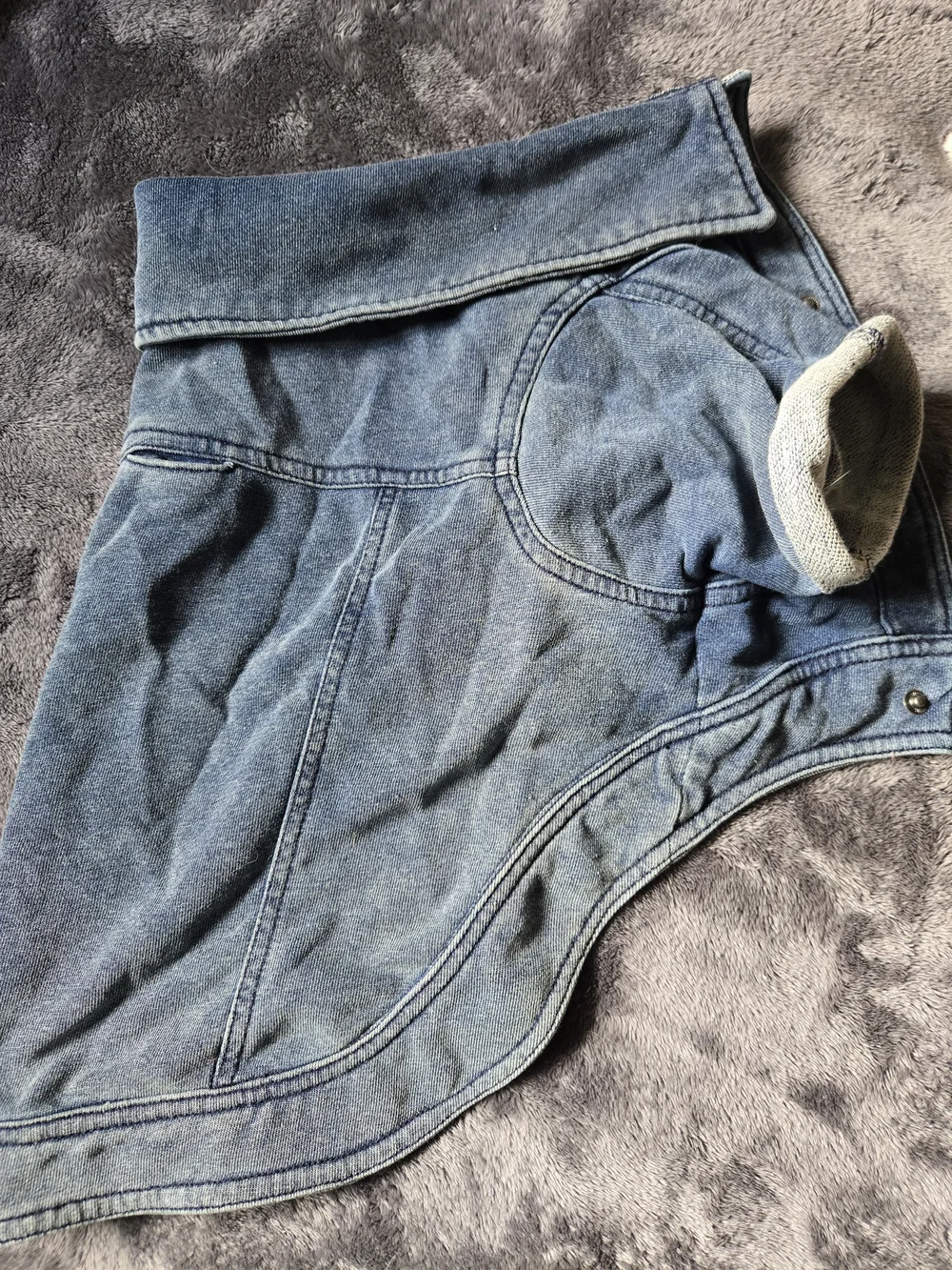 Large Denim Dog Jacket